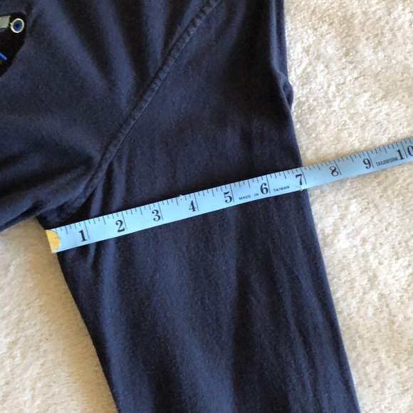 Barney Cools navy blue Flanel shirt with Toucan logo - Picture 11 of 11